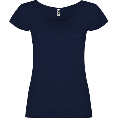 Roly Guadalupe women's T-shirt in navy blue, ready for logo printing or embroidery
