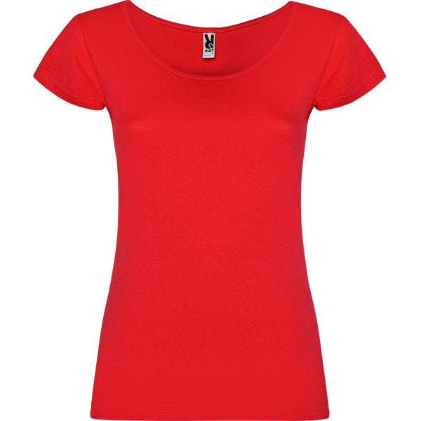 Roly Guadalupe women's T-shirt in red, ready for logo printing or embroidery