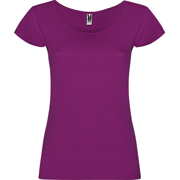 Roly Guadalupe women's T-shirt in purple, ready for logo printing or embroidery