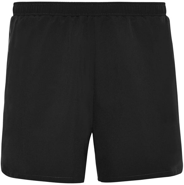 Roly Everton men's shorts in black, ready for logo printing or embroidery