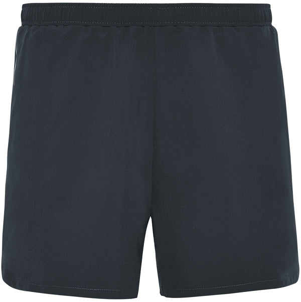 Roly Everton men's shorts in ebony, ready for logo printing or embroidery
