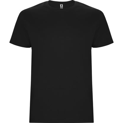Roly Stafford men's T-shirt in black, ready for logo printing or embroidery