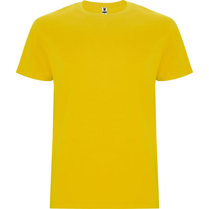 Roly Stafford men's T-shirt in yellow, ready for logo printing or embroidery