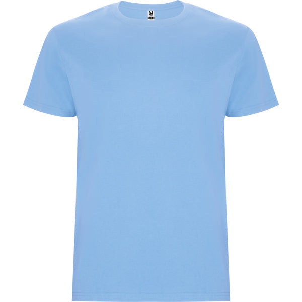 Roly Stafford men's T-shirt in sky blue, ready for logo printing or embroidery
