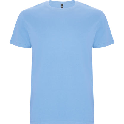 Roly Stafford men's T-shirt in sky blue, ready for logo printing or embroidery