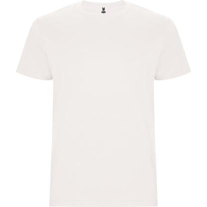 Roly Stafford men's T-shirt in vintage white, ready for logo printing or embroidery