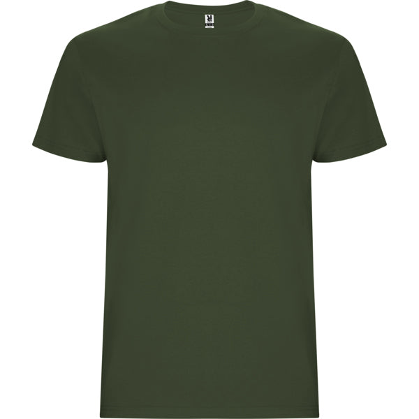 Roly Stafford men's T-shirt in venture green, ready for logo printing or embroidery