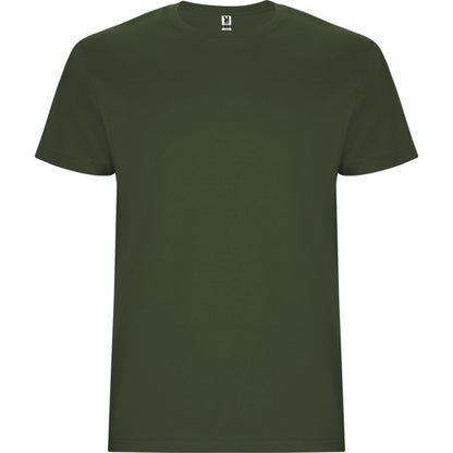 Roly Stafford men's T-shirt in venture green, ready for logo printing or embroidery