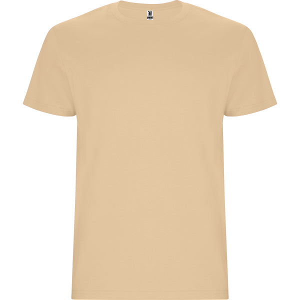 Roly Stafford men's T-shirt in angora (natural), ready for logo printing or embroidery