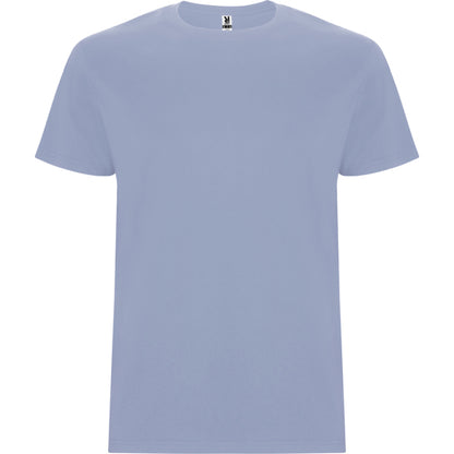 Roly Stafford men's T-shirt in zen blue, ready for logo printing or embroidery