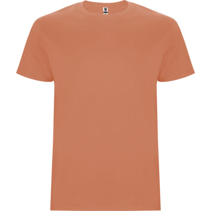 Roly Stafford men's T-shirt in greek orange, ready for logo printing or embroidery