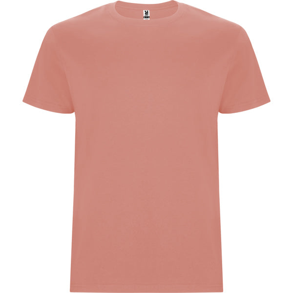 Roly Stafford men's T-shirt in clay orange, ready for logo printing or embroidery
