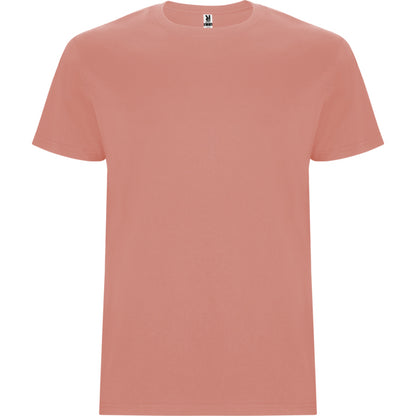 Roly Stafford men's T-shirt in clay orange, ready for logo printing or embroidery