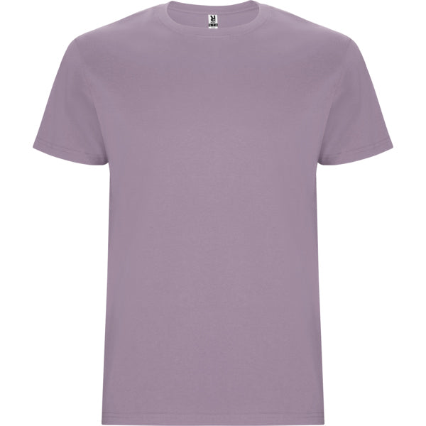 Roly Stafford men's T-shirt in lavender, ready for logo printing or embroidery