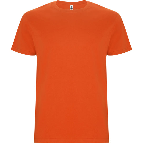 Roly Stafford men's T-shirt in orange, ready for logo printing or embroidery