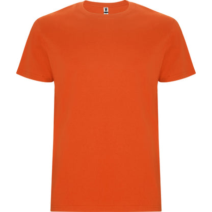 Roly Stafford men's T-shirt in orange, ready for logo printing or embroidery