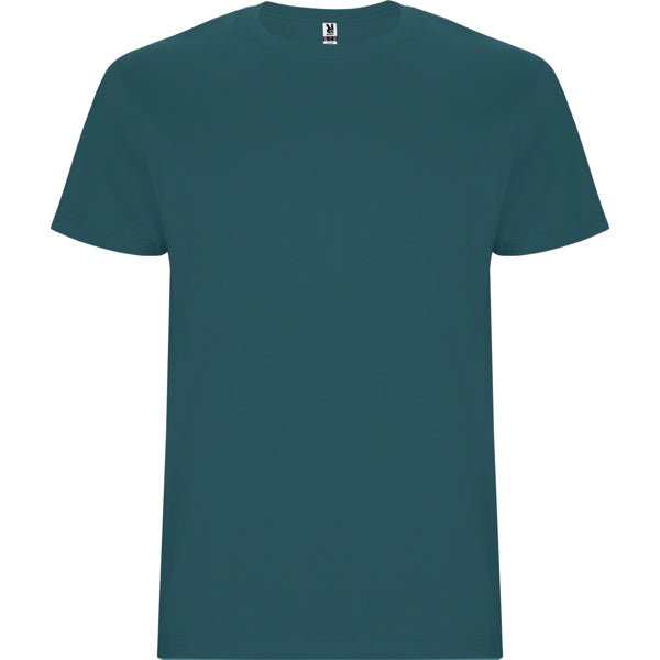 Roly Stafford men's T-shirt in blue lake, ready for logo printing or embroidery