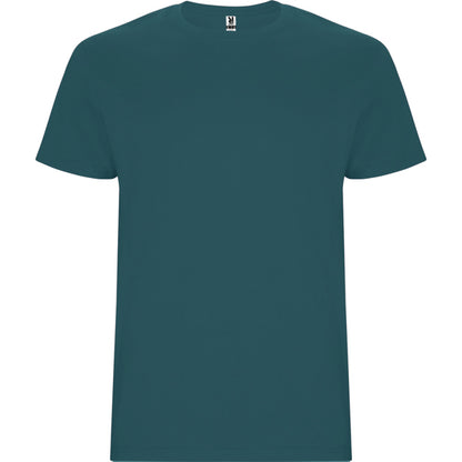 Roly Stafford men's T-shirt in blue lake, ready for logo printing or embroidery