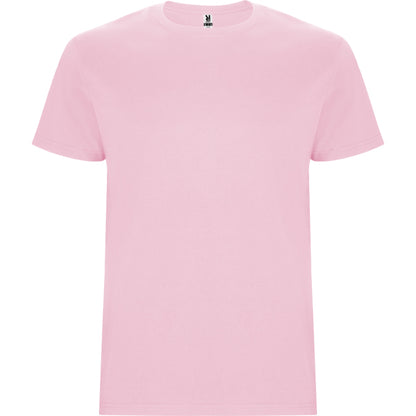 Roly Stafford men's T-shirt in light pink, ready for logo printing or embroidery