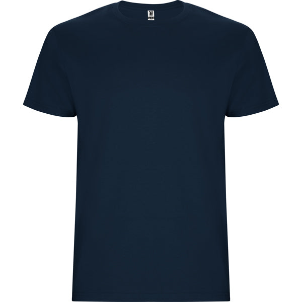 Roly Stafford men's T-shirt in navy blue, ready for logo printing or embroidery