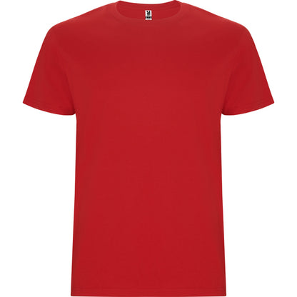 Roly Stafford men's T-shirt in red, ready for logo printing or embroidery