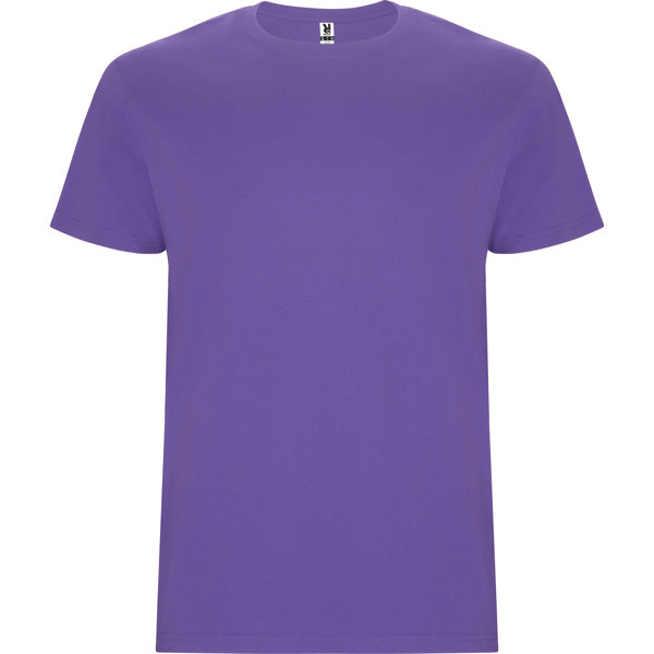 Roly Stafford men's T-shirt in iris purple, ready for logo printing or embroidery