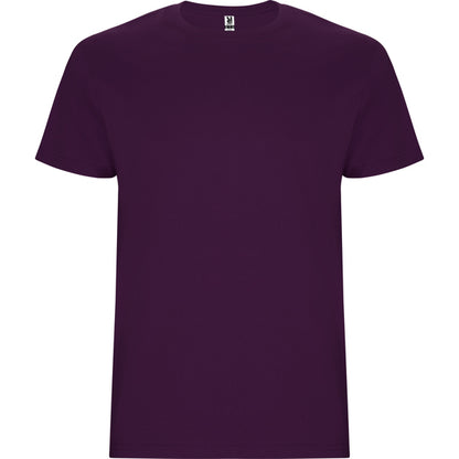 Roly Stafford men's T-shirt in purple, ready for logo printing or embroidery