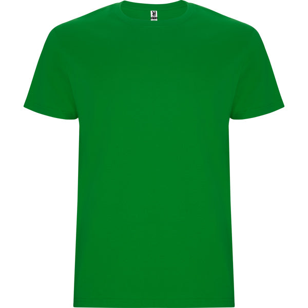 Roly Stafford men's T-shirt in grass green, ready for logo printing or embroidery