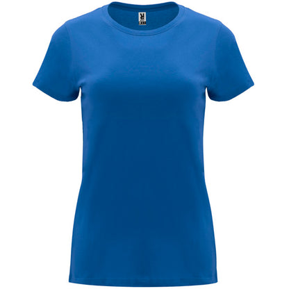 Roly Capri women's T-shirt in royal blue, ready for logo printing or embroidery