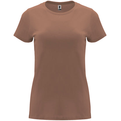 Roly Capri women's T-shirt in moca, ready for logo printing or embroidery