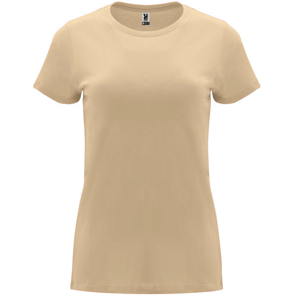 Roly Capri women's T-shirt in angora (natural), ready for logo printing or embroidery