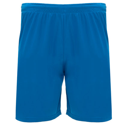 Roly Dortmund men's shorts in royal blue, ready for logo printing or embroidery