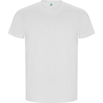 Roly Golden men's T-shirt in white, ready for logo printing or embroidery