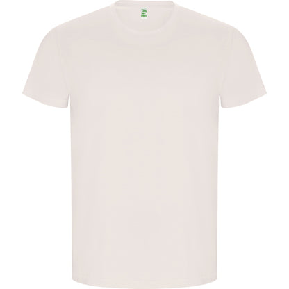 Roly Golden men's T-shirt in vintage white, ready for logo printing or embroidery
