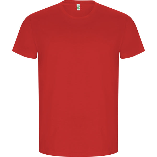 Roly Golden men's T-shirt in red, ready for logo printing or embroidery