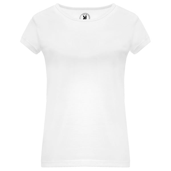 Roly Hawaii women's T-shirt in white, ready for logo printing or embroidery