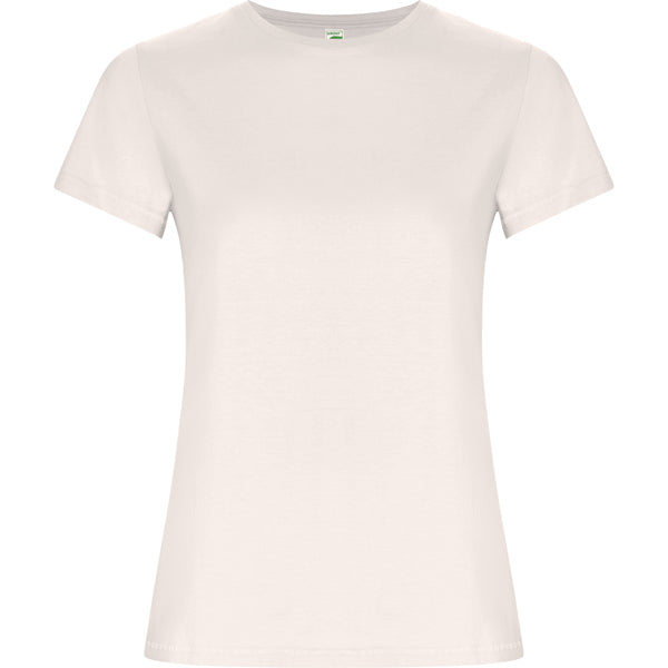 Roly Golden Woman women's T-shirt in vintage white, ready for logo printing or embroidery