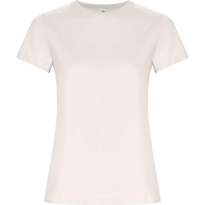Roly Golden Woman women's T-shirt in vintage white, ready for logo printing or embroidery