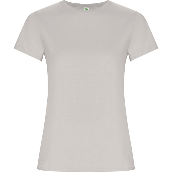 Roly Golden Woman women's T-shirt in opal, ready for logo printing or embroidery