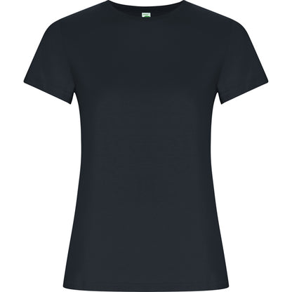 Roly Golden Woman women's T-shirt in ebony, ready for logo printing or embroidery