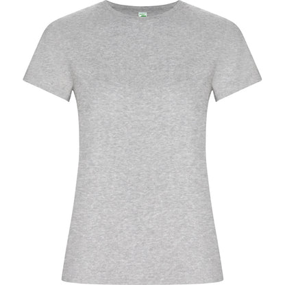Roly Golden Woman women's T-shirt in heather grey, ready for logo printing or embroidery