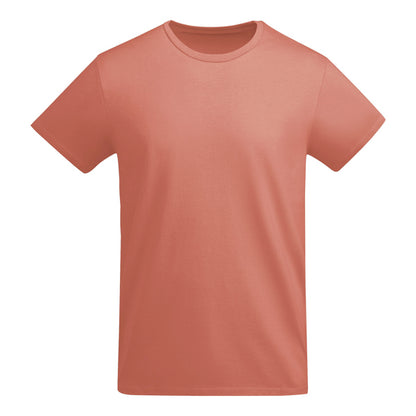 Roly Breda men's T-shirt in pale red, ready for logo printing or embroidery