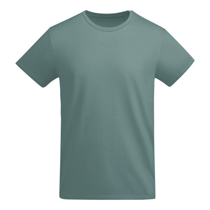 Roly Breda men's T-shirt in calm blue, ready for logo printing or embroidery