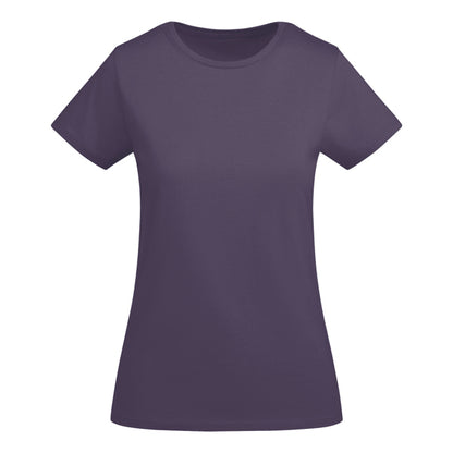 Roly Breda Woman women's T-shirt in lilac, ready for logo printing or embroidery
