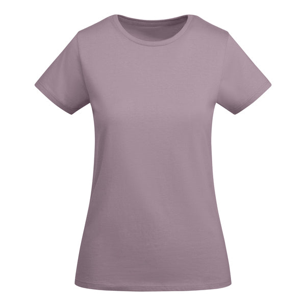 Roly Breda Woman women's T-shirt in lavender, ready for logo printing or embroidery