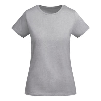 Roly Breda Woman women's T-shirt in heather grey, ready for logo printing or embroidery