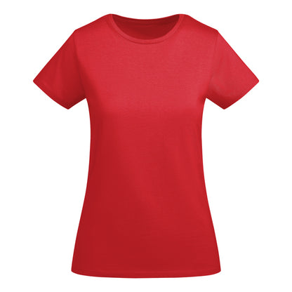 Roly Breda Woman women's T-shirt in red, ready for logo printing or embroidery
