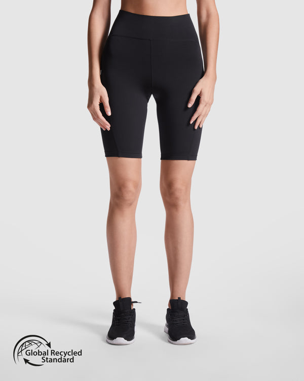 Roly Gales women's leggings in black, alternative view, ready for logo printing or embroidery