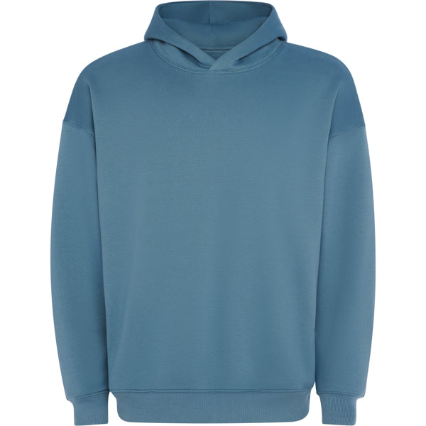 Roly Otto unisex hoodie in storm blue, ready for logo printing or embroidery