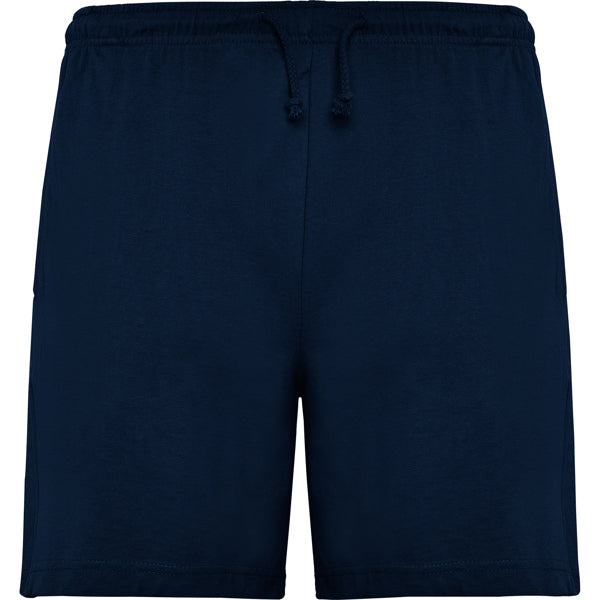 Roly Sport men's shorts in navy blue, ready for logo printing or embroidery